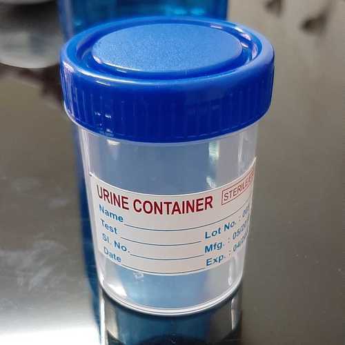 Urine collection container