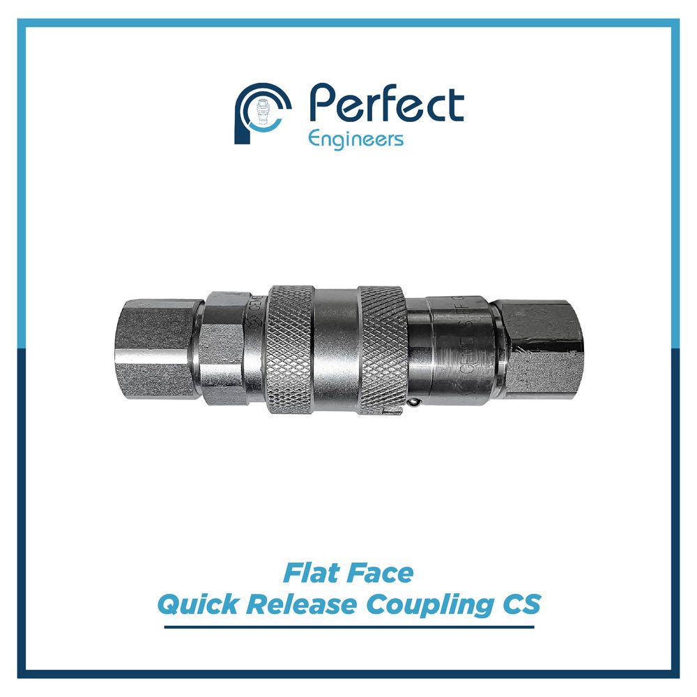 flat face quick release coupling CS