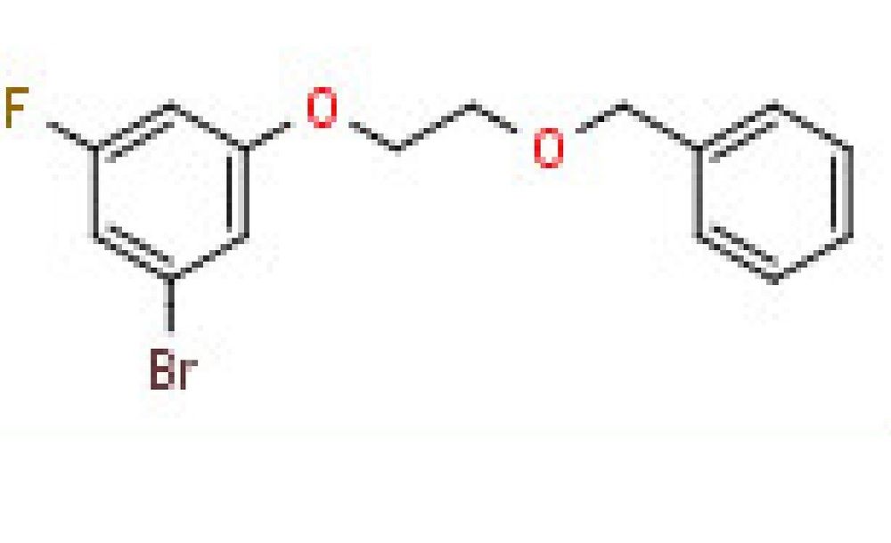 1-[2-(Benzyloxy)ethoxy]-3-bromo- 5-fluorobenzene