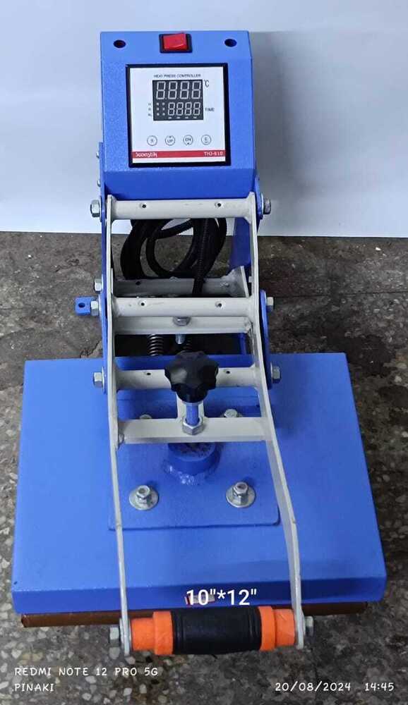 Single bed mannual Fusing machine 10"x12"