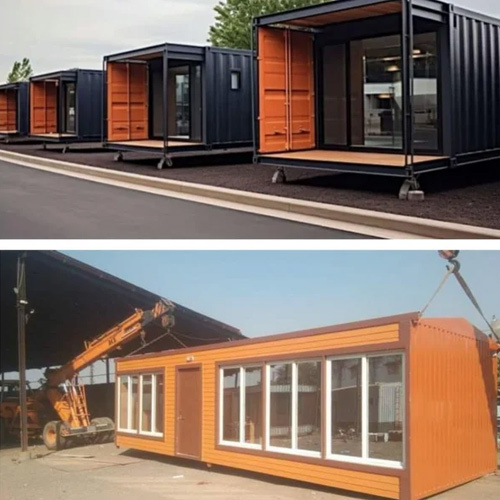 Mild Steel Prefabricated Home Container - Height: 10 Foot (Ft)