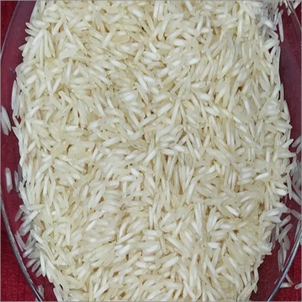 Sella Basmati Rice - Medium Grain, 100% Pure White Color, Dried Texture | Aromatic, Fluffy, Chemical-Free, Ideal for Biryani & Pulao