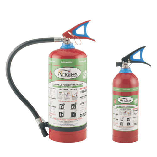 Clean Agent Fire Extinguisher - Color: Red