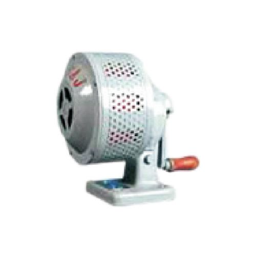 Hand Operated Siren - Color: White