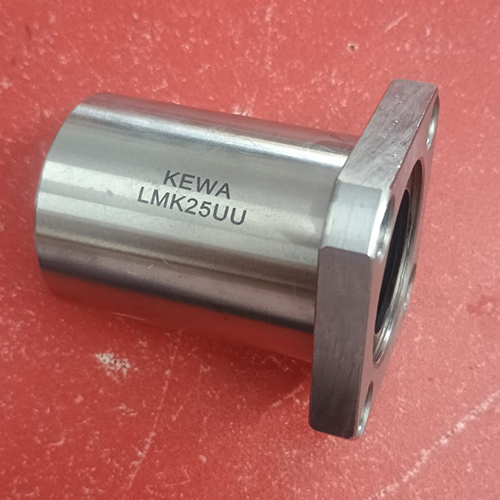 Linear Bearing Lmk25Uu - Stainless Steel, Standard Size , Silver Finish | Ideal for Industrial Applications and Enhanced Durability