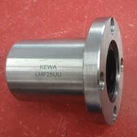 Linear Bearing Round - Stainless Steel, Standard Size | Silver Finish for Industrial Use