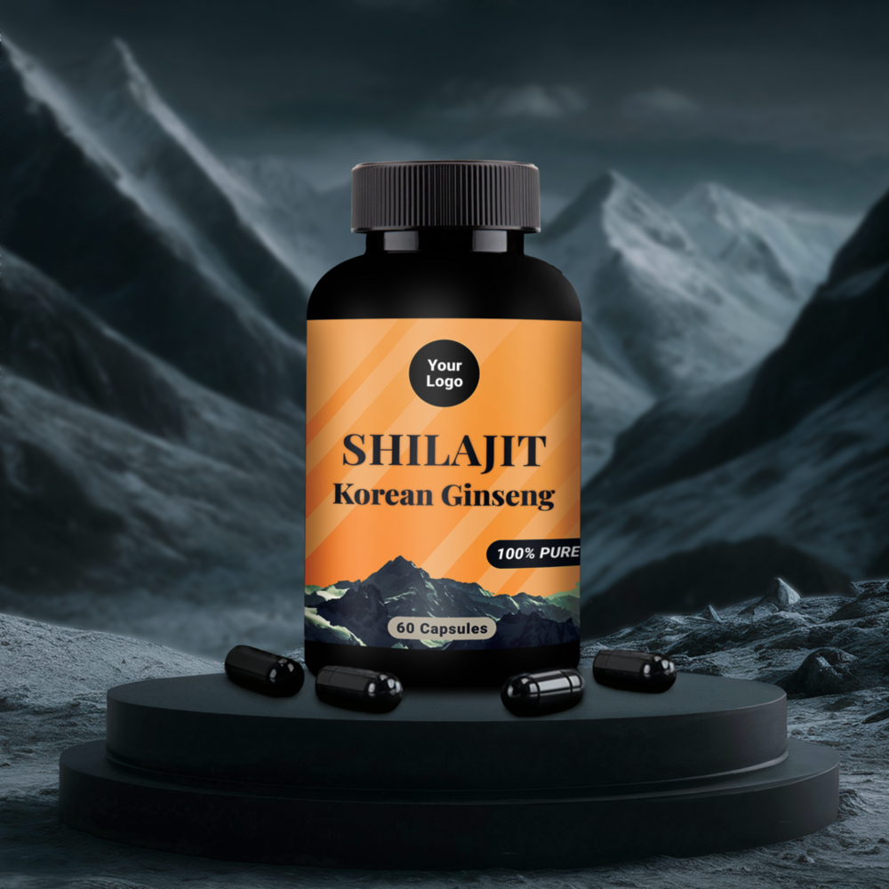 Premium Shilajit Capsules - Ingredients: Herbs