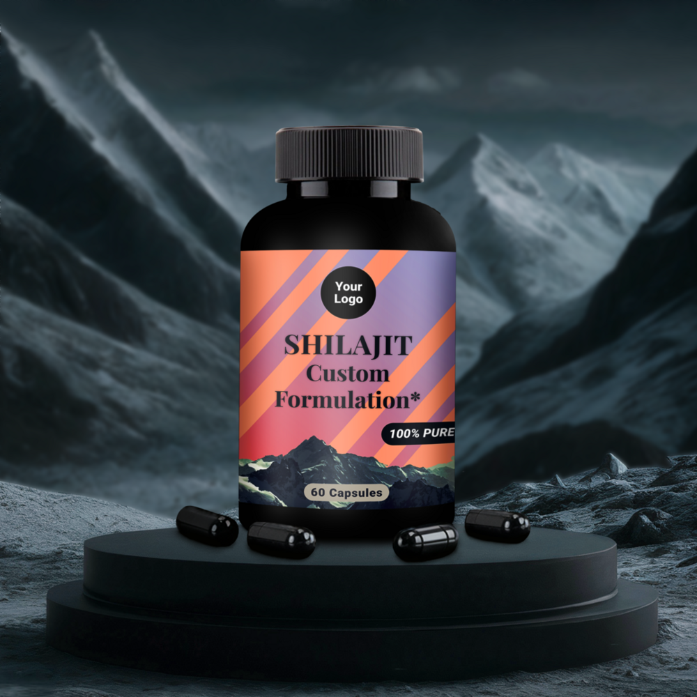 Premium Shilajit Capsules - Ingredients: Herbs