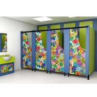 Kids Restroom Partition