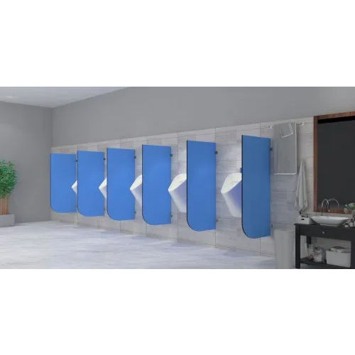 Toilet Urinal Cubicle - Color: Blue