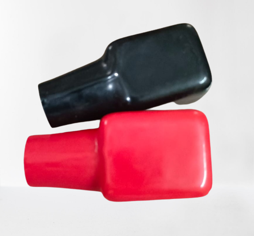Battery Insulation Caps - Color: Red