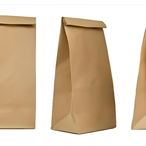 80 Gsm Kraft Paper Bag, For Grocery