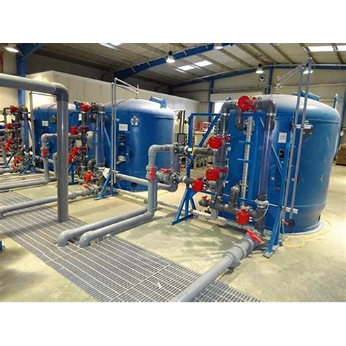 Dual Media Filter - MS Material , Full Automatic Electric Drive, 415 Volt, High Quality Performance, Flow Rate 500-4000 Cubic Meters/Hour