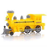 Pull and Go Train with Light Plastic String Pull Back Trains