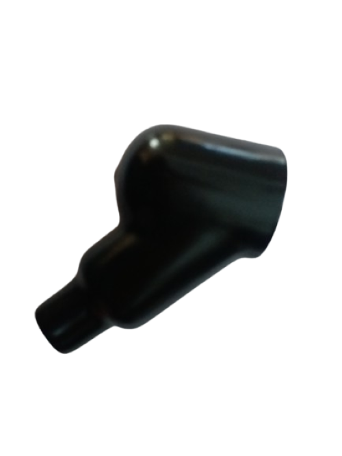 लाल एवं काले रंग के कवर वाले बैटरी टर्मिनल कैप्स