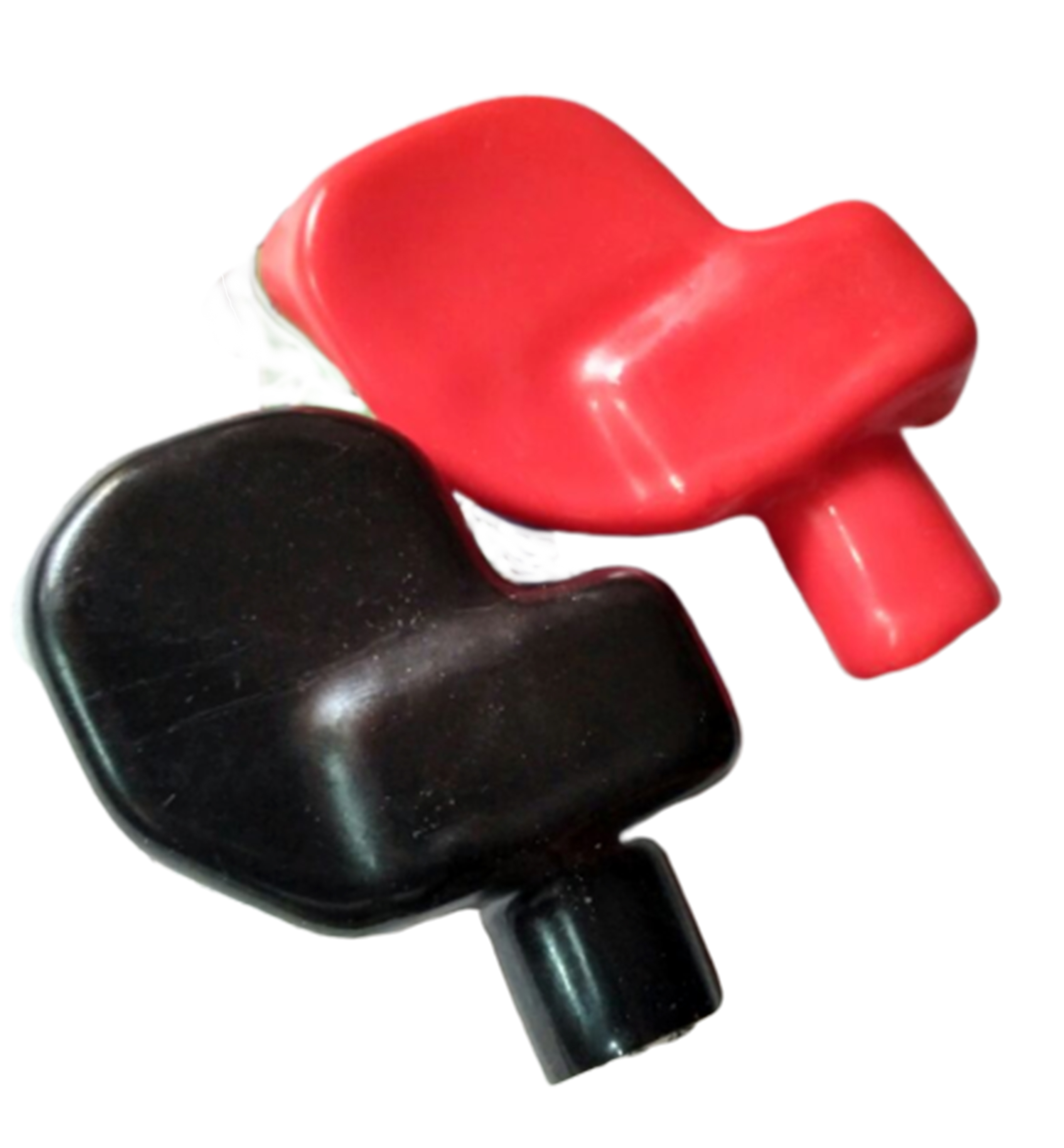 Red & Black Color Coated Battery Terminal Caps