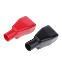 Pvc Red & Black Color Battery Terminal Caps