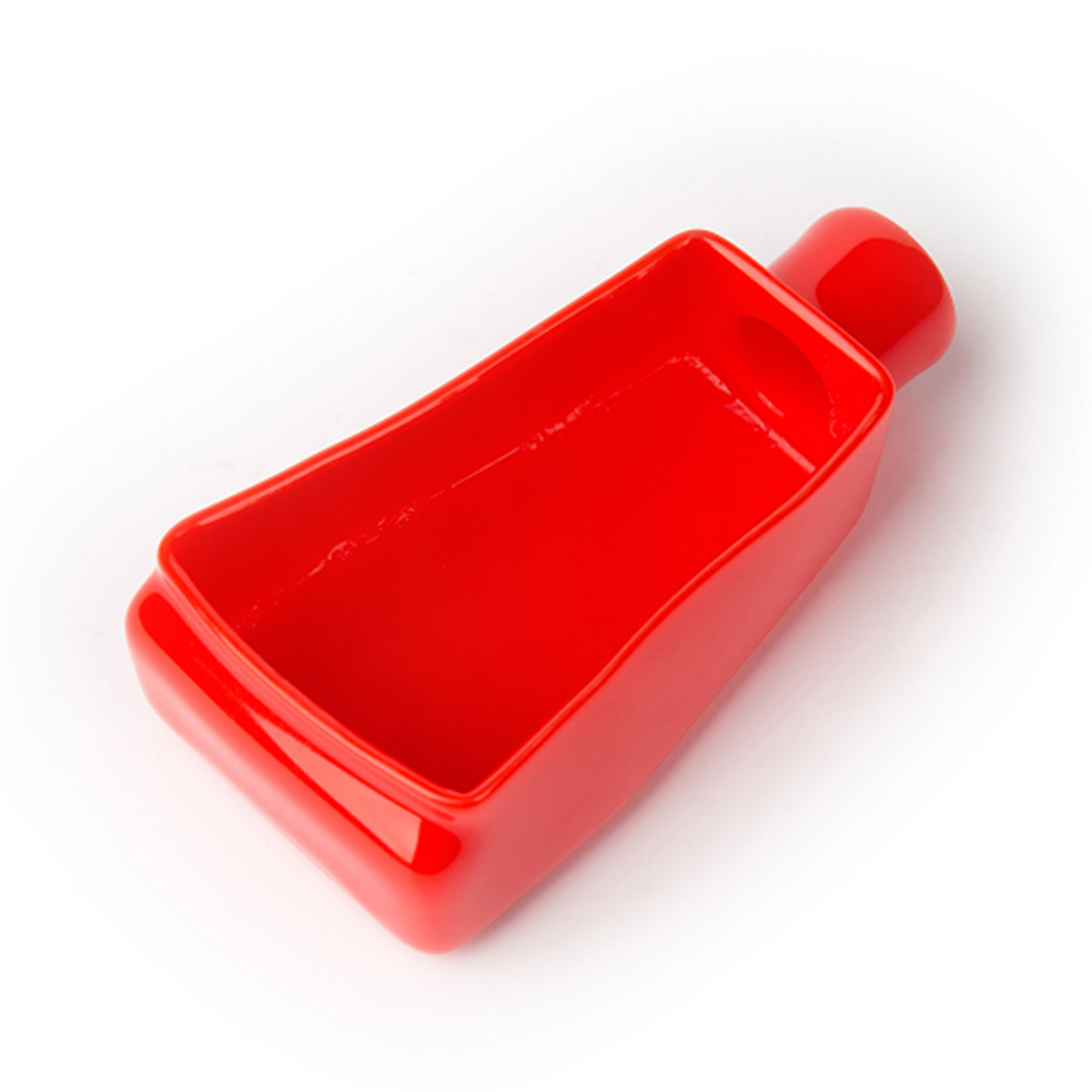 PVC Red & Black Color Battery Terminal Caps
