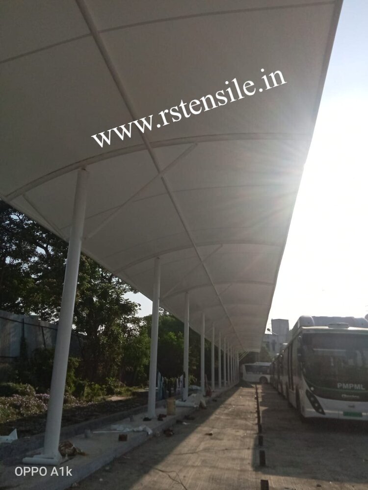 Car Parking Tensile Structure