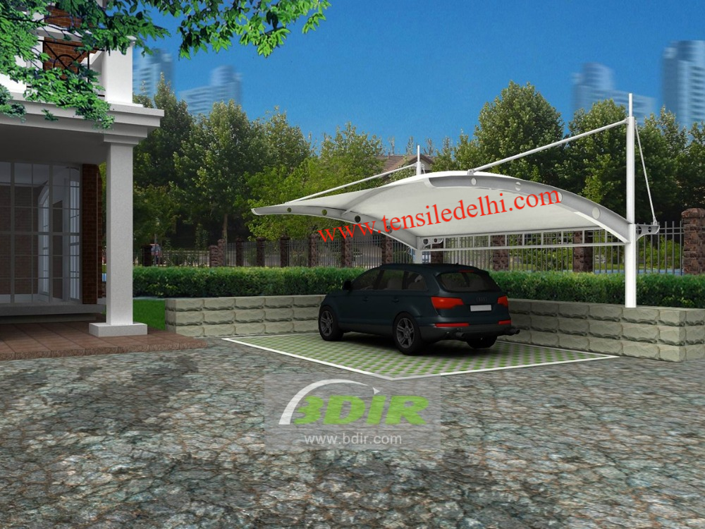 Car Parking Tensile Structure