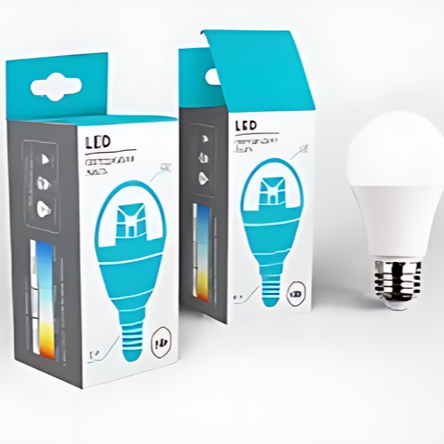 b Board Rectangular Led Light Packaging Box