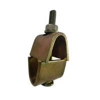 Scaffolding Universal Mild Steel Clamp - Metal, Standard Size, Golden Color | Industrial & Commercial Usage, Universal Fit