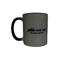 Three tone dark blue ceramic mug