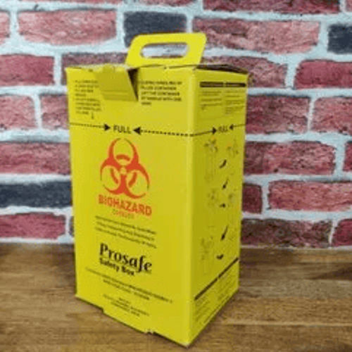 Biohazard Safety Box , Size: 160x125x280mm