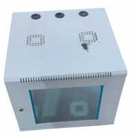 6u Wall Mount Rack - Surface Finish: Polished