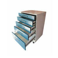 Portable Cabinet Trolley For Sliding And Moving Cabinets - Color: Silver