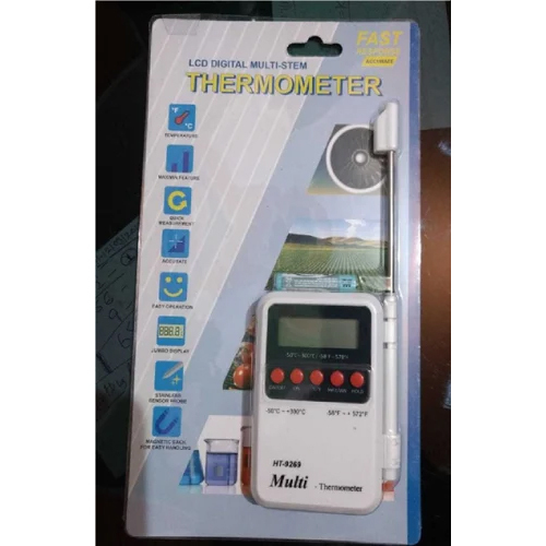 Ht-9269 डिजिटल मल्टी स्टेम थर्मामीटर