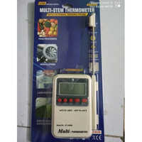Multi Stem Thermometer - Fiber Material, White Color | 1.67â°c Temperature Range, Ideal For Laboratory Use