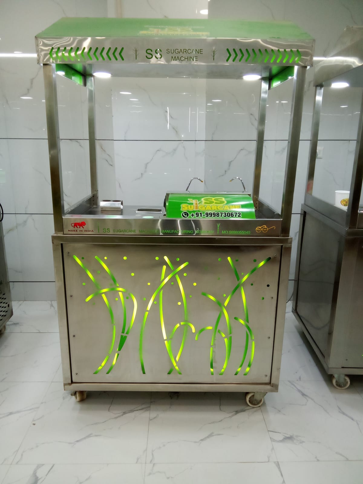 Sugarcane Regular Trolley Model Machine - Feature: High Quality & Easy To Operate