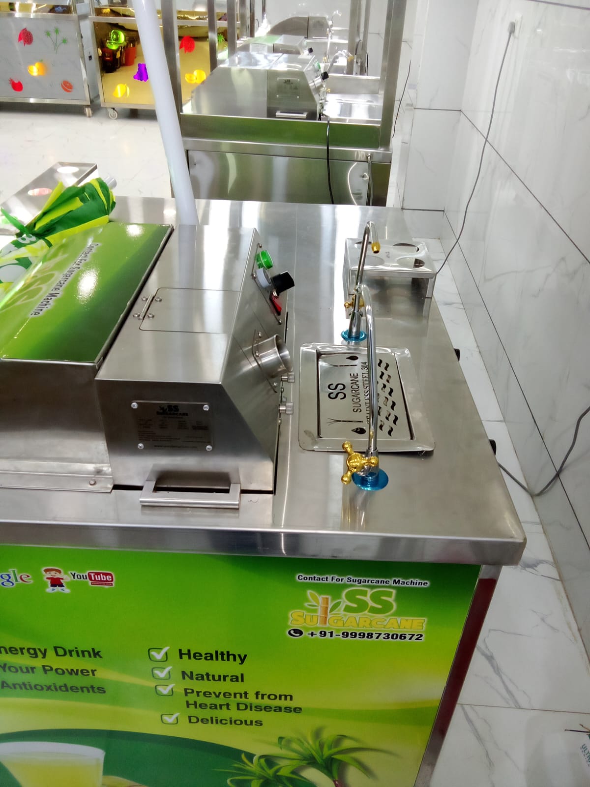 Sugarcane Regular Trolley Model Machine - Feature: High Quality & Easy To Operate