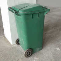 120l Green Hdpe Wheeled Bin - Application: Housekeeping Product