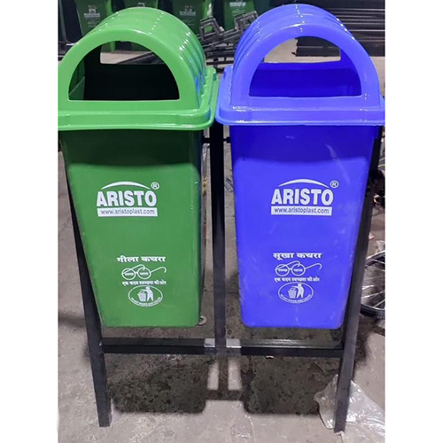 Plastic Twin Dustbin - Application: Housekeeping Product