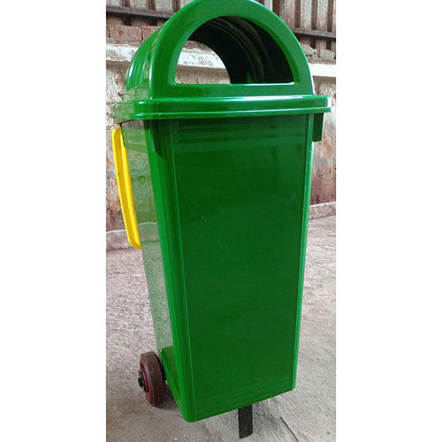 Green Plastic Dustbins