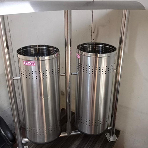 12x28 Inch SS Dustbin
