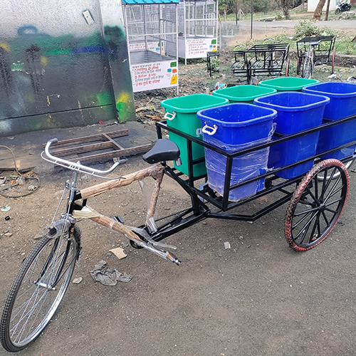 6 Bin Garbage Dustbin Tricycle