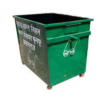 Iron Garbage Container - Durable Iron, 90 Liters Capacity , Available In Multiple Colors, Ideal For Housekeeping