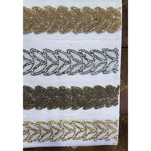 Garments fancy Moti lace