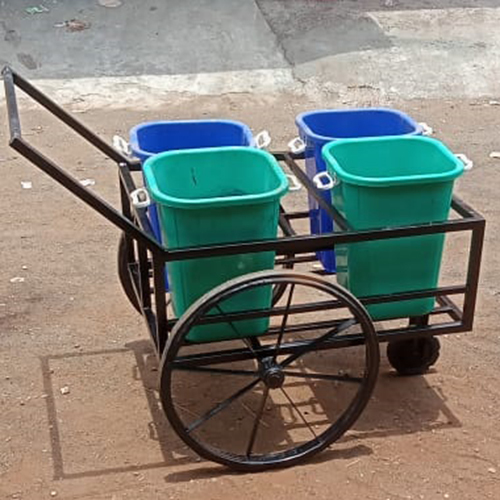 4 Pot Containerized Wheel Barrow