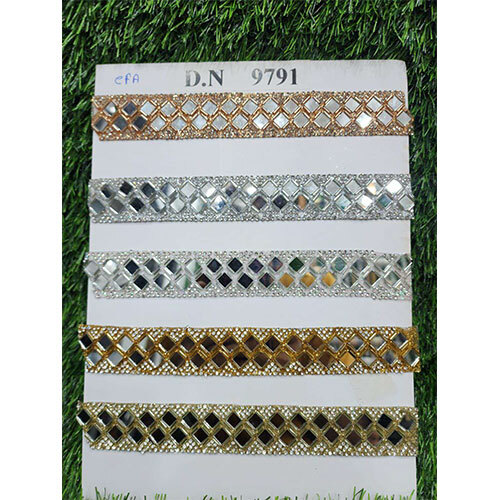 Fancy colorful Mirror Lace
