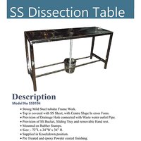 Standard Steel Dissection Table