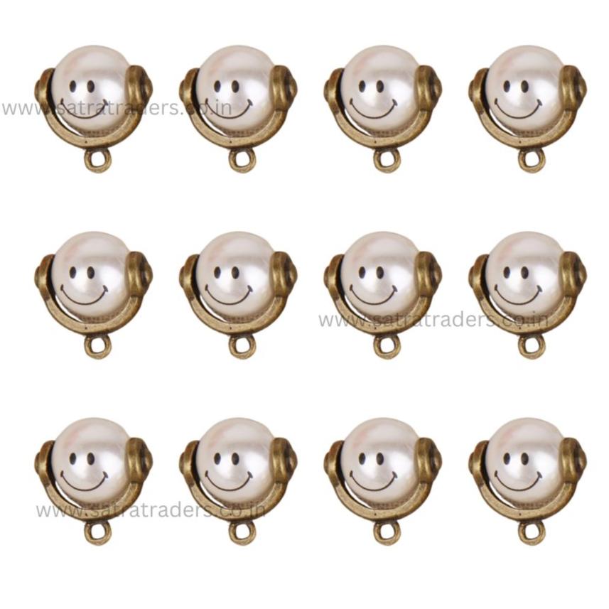 Headphone Pearl Charms | 10pcs