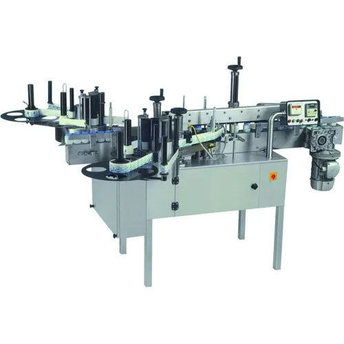 Automatic Lubricant Jar Labeling Machine - Application: Industrial