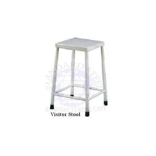 Hospital Patient Visitor Stool - Color: White