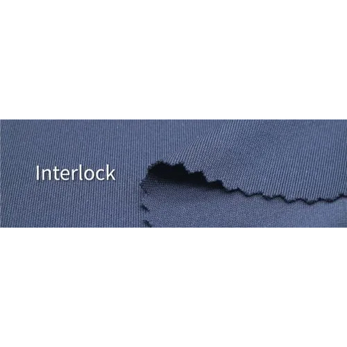 Tear-Resistant Plain Soft Firm And Absorbent Interlock Fabric For Kids