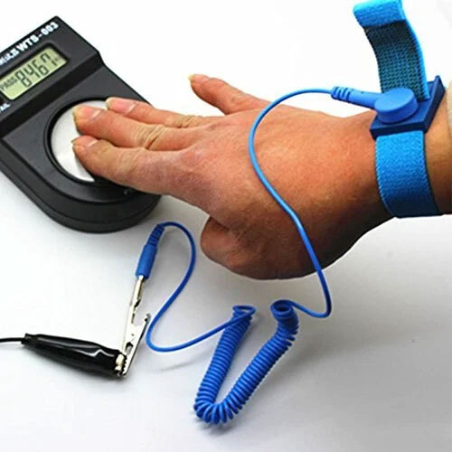 ईएसडी कलाई स्ट्रैप मगरमच्छ क्लिप