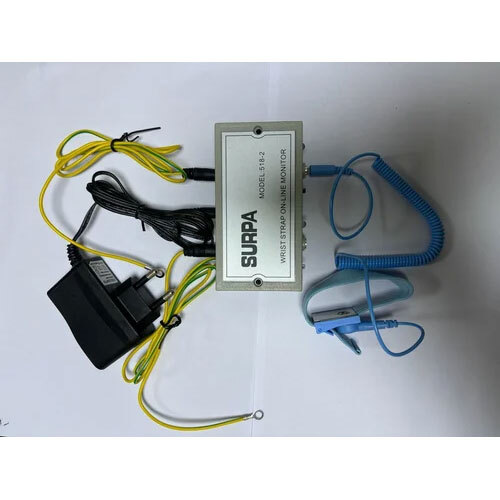 सु प्रा 518-2 ESD कलाई पट्टा मॉनिटर